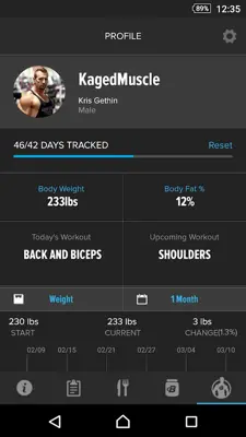 Kris Gethin Hardcore android App screenshot 0